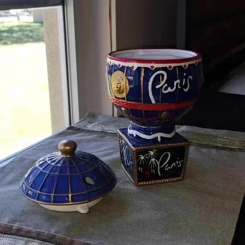 Paris DRINKING GLASS FROM PARIS HOTEL LAS VEGAS VINTAGE 2003 - Picture 4 of 4